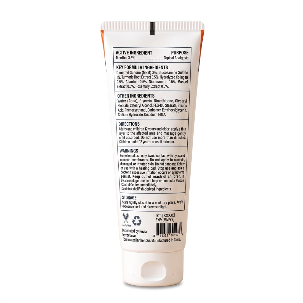 Solvera Joint Massage Cream
